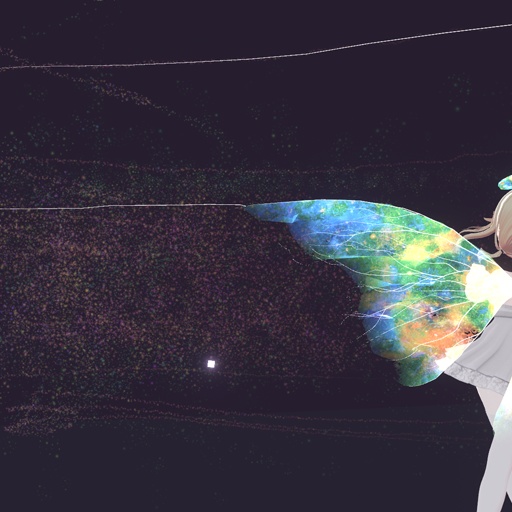 【VRC想定】ギャラクシーウィング / Galaxy Wings