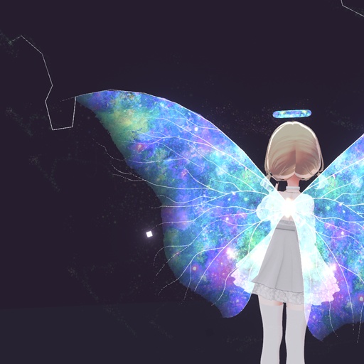【VRC想定】ギャラクシーウィング / Galaxy Wings