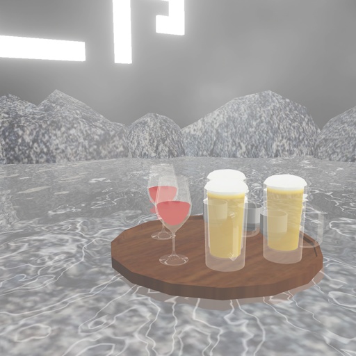 【VRC想定】温泉ヘイロー / Onsen Halo