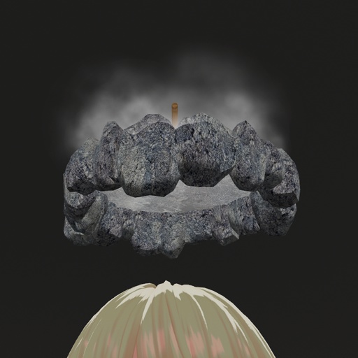 【VRC想定】温泉ヘイロー / Onsen Halo