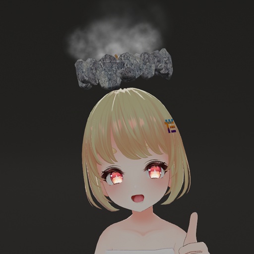 【VRC想定】温泉ヘイロー / Onsen Halo