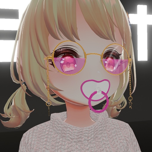 【VRC想定】ミュートサイン / Mute Sign