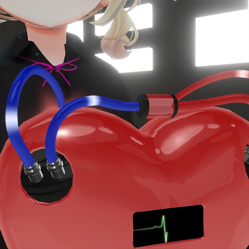 【VRC想定】外付けハート / External heart