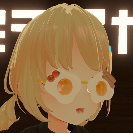 【VRC想定】エッググラス / Egg Glasses