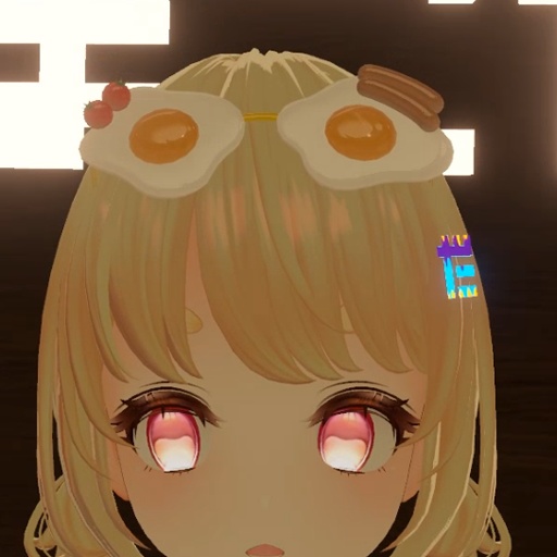 【VRC想定】エッググラス / Egg Glasses