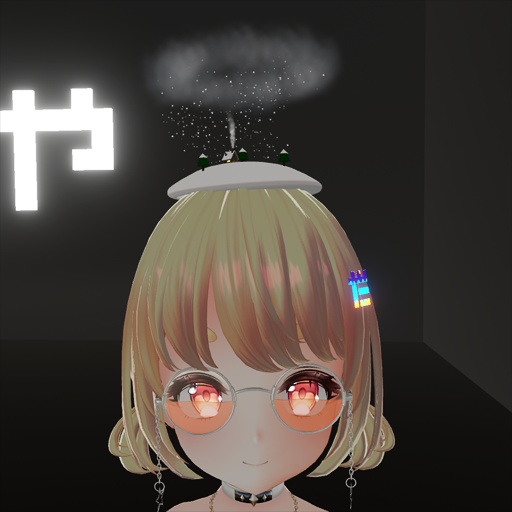 【VRC想定】スノーヘイロー / Snow Halo