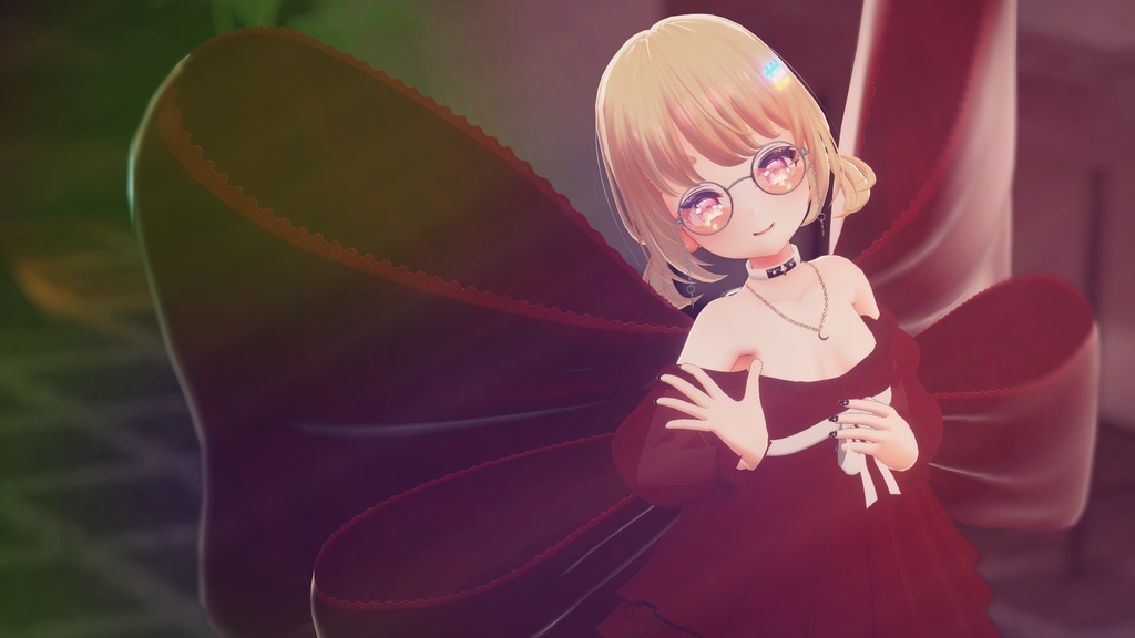 【VRC想定】リボンウィング / Ribbon Wing