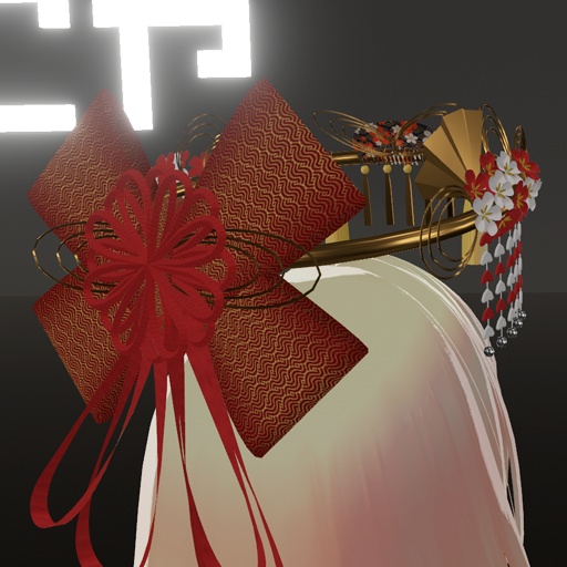 【VRC想定】着物ヘイロー / Kimono Halo