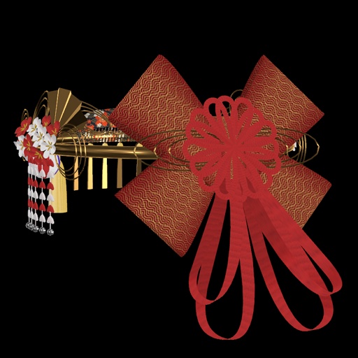 【VRC想定】着物ヘイロー / Kimono Halo