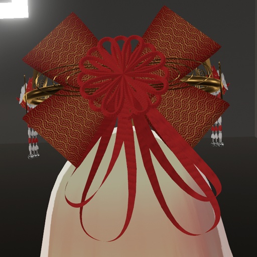 【VRC想定】着物ヘイロー / Kimono Halo