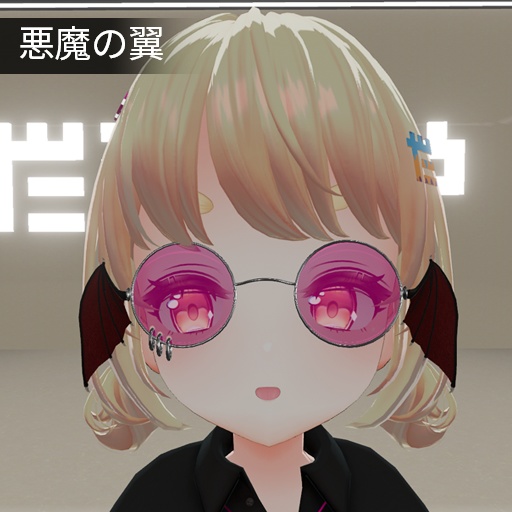 【VRC想定】フラインググラス / Flying Glasses