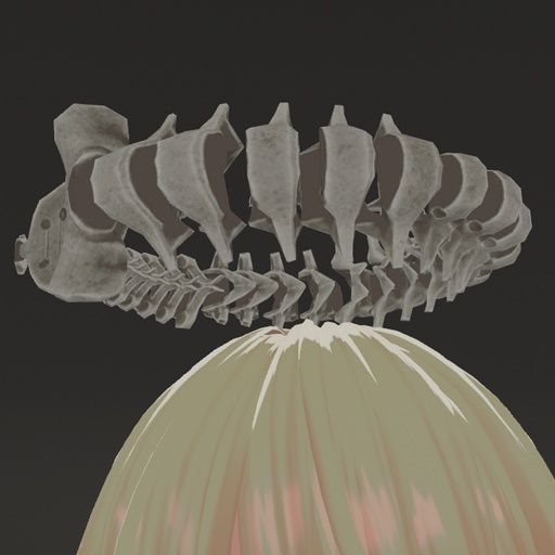 【VRC想定】スパインヘイロー / Spine Halo