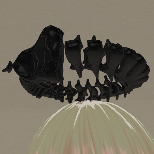 【VRC想定】スパインヘイロー / Spine Halo