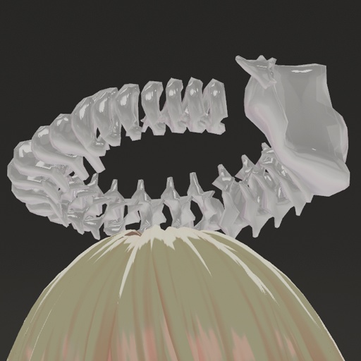 【VRC想定】スパインヘイロー / Spine Halo