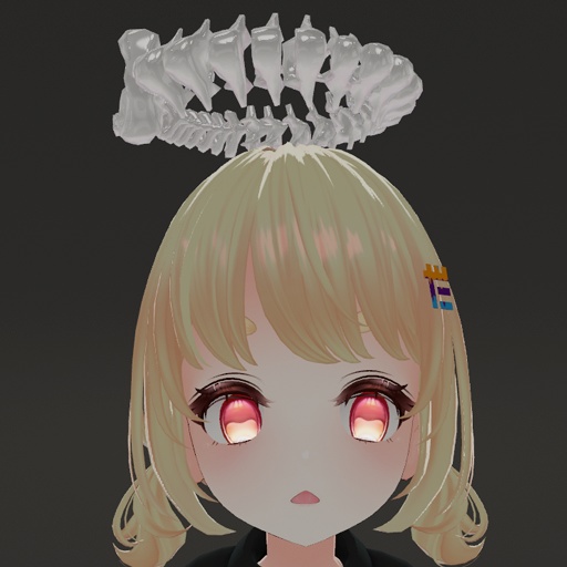 【VRC想定】スパインヘイロー / Spine Halo