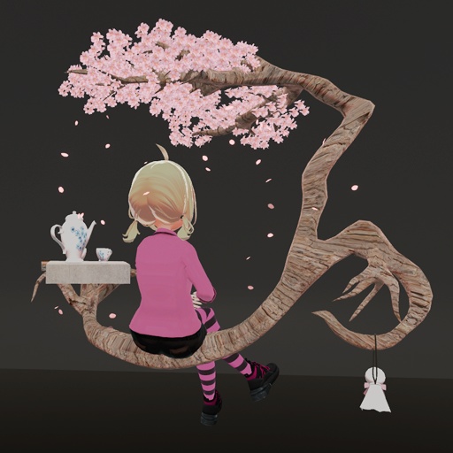 【VRC想定】さくらシッター / Sakura Sitter