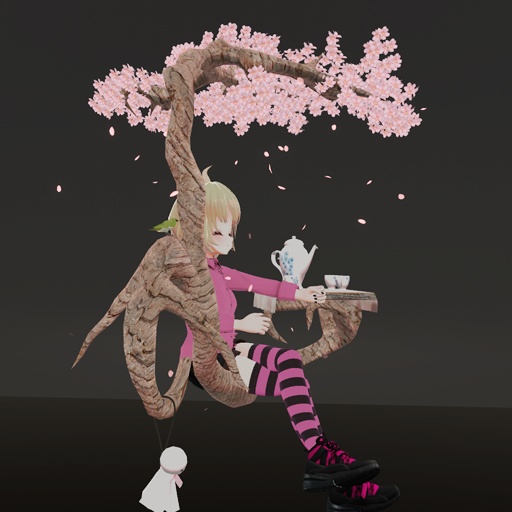 【VRC想定】さくらシッター / Sakura Sitter