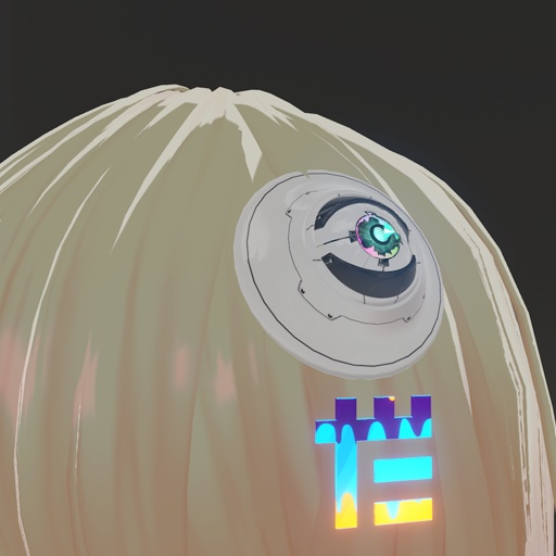 【VRC想定】電脳眼球 / Cybernetic Eye