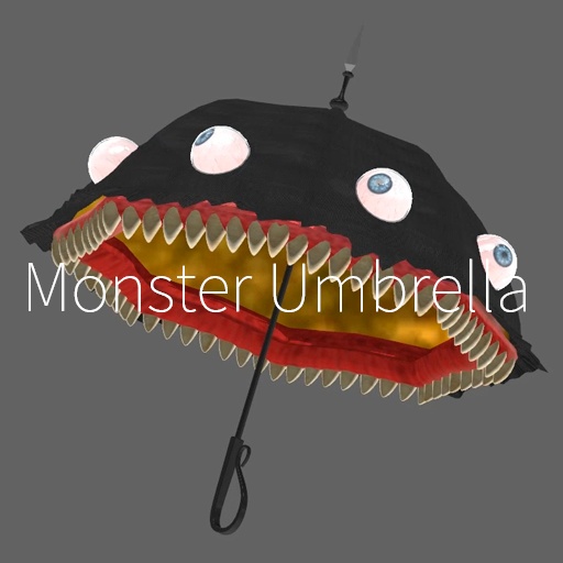 【VRC想定】モンスターアンブレラ / Monster Umbrella