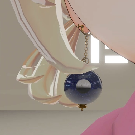 【VRC想定】プラネットイヤリング / Planets Earrings