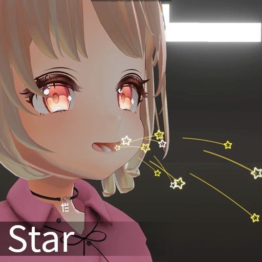 【VRC想定】トークパーティクル / Talk Particles