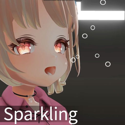 【VRC想定】トークパーティクル / Talk Particles