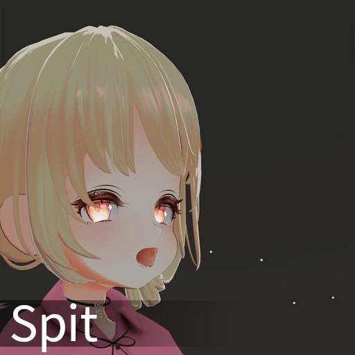 【VRC想定】トークパーティクル / Talk Particles