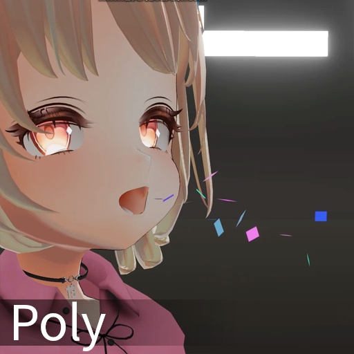 【VRC想定】トークパーティクル / Talk Particles