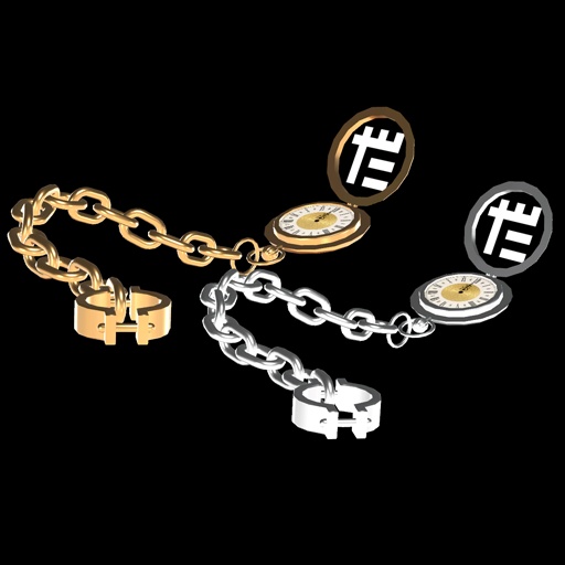 【VRC想定】首枷時計 / Cuff Watch