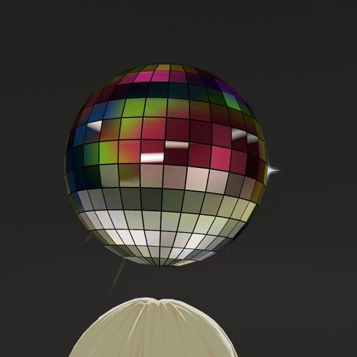 【VRC想定】ミラーボールヘイロー / Mirror Ball Halo