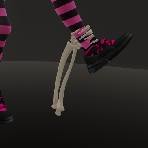 【VRC想定】ハンドボーン / Hand Bones