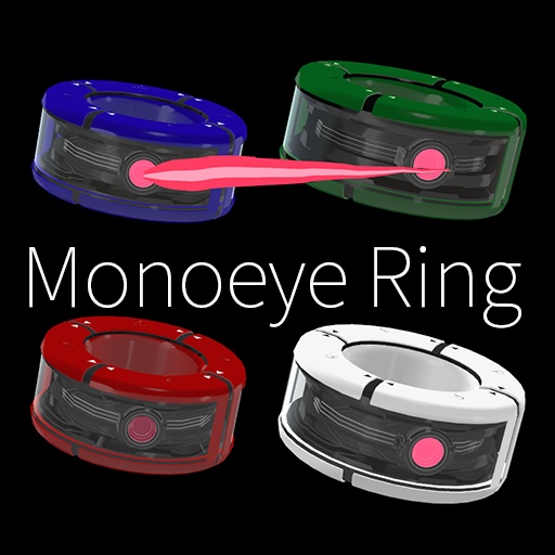 【VRC想定】モノアイリング / Monoeye Ring