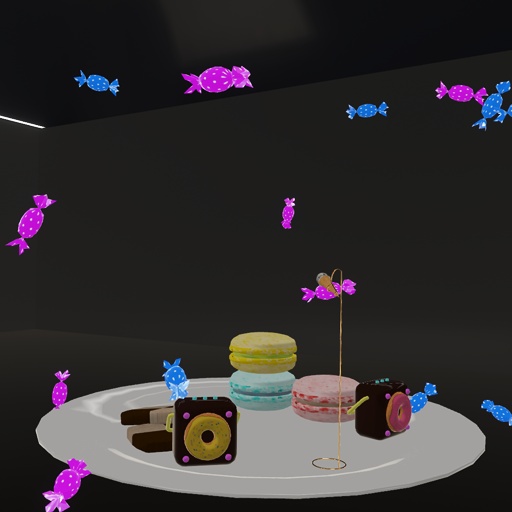 【VRC想定】アーティストスイーツシステム / Artist Sweets System