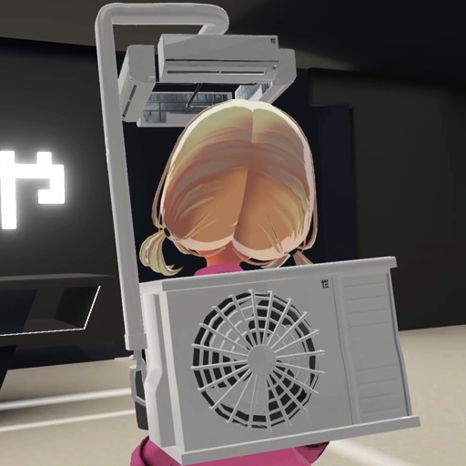 【VRC想定】エアコンヘイロー / Air Conditioner Halo