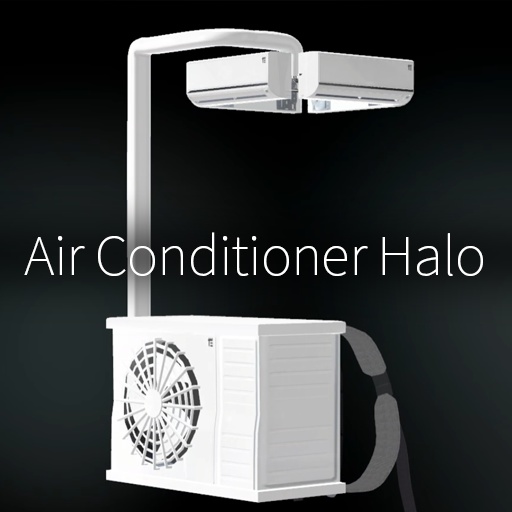 【VRC想定】エアコンヘイロー / Air Conditioner Halo
