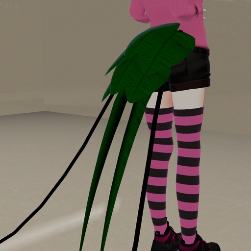 【VRC想定】ハチドリテール / Spatuletail