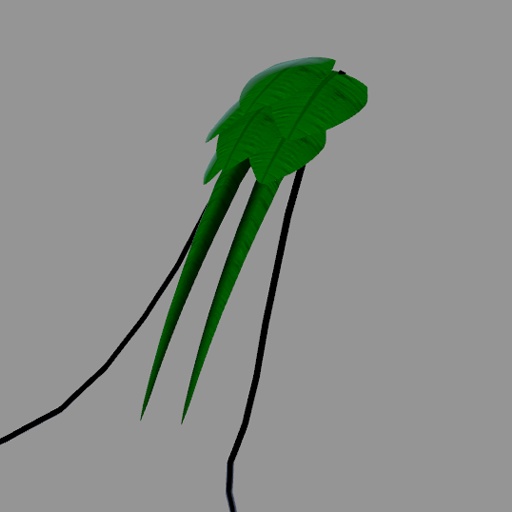 【VRC想定】ハチドリテール / Spatuletail