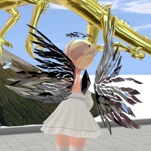 【VRC想定】ミラーウィング / Mirror Wings