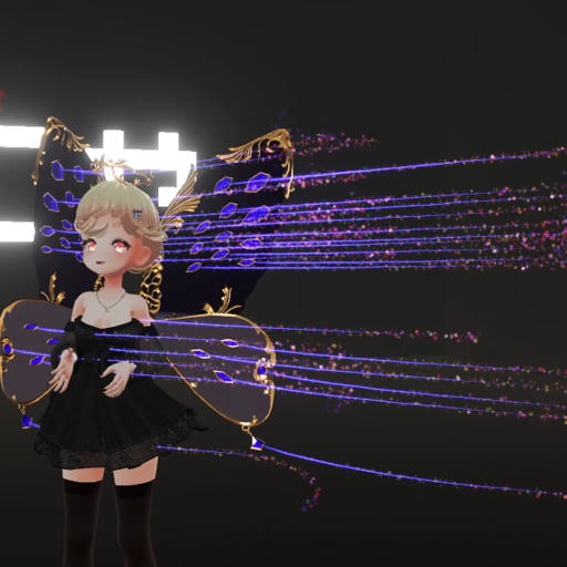 【VRC想定】アンティークバタフライ / Antique Butterfly