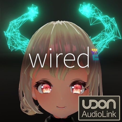 【VRC想定】ワイヤードシェーダー / Wired