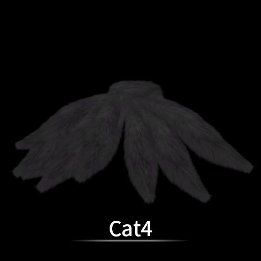 【VRC想定】九尾マフラー / Nine Tails Scarf