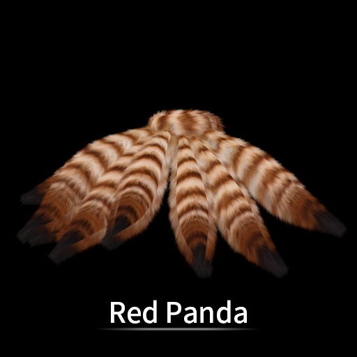 【VRC想定】九尾マフラー / Nine Tails Scarf