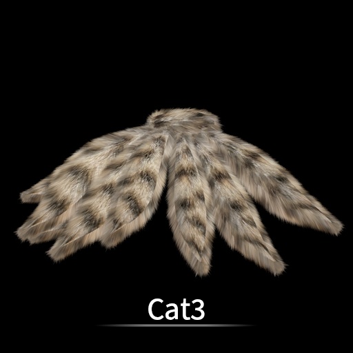 【VRC想定】九尾マフラー / Nine Tails Scarf