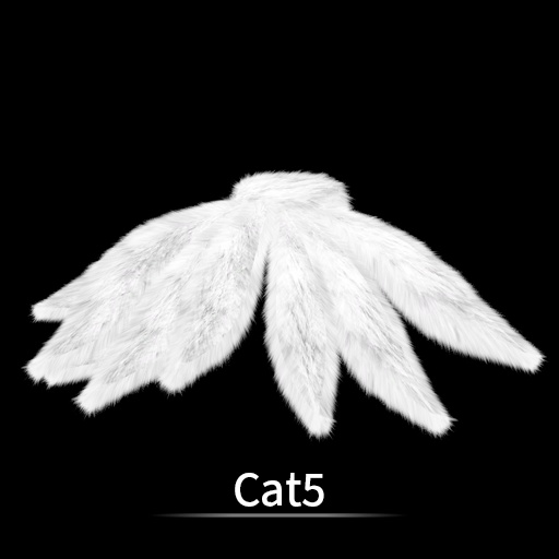 【VRC想定】九尾マフラー / Nine Tails Scarf