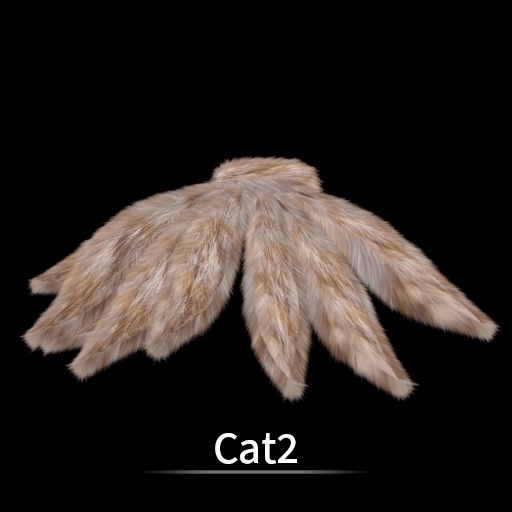 【VRC想定】九尾マフラー / Nine Tails Scarf