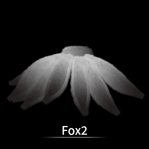 【VRC想定】九尾マフラー / Nine Tails Scarf