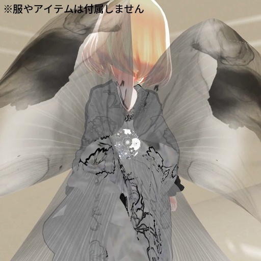 【VRC想定】墨絵シェーダー / Sumi-e Shader