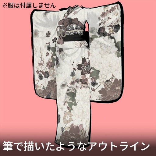 【VRC想定】墨絵シェーダー / Sumi-e Shader