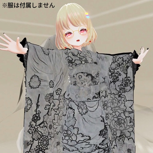 【VRC想定】墨絵シェーダー / Sumi-e Shader