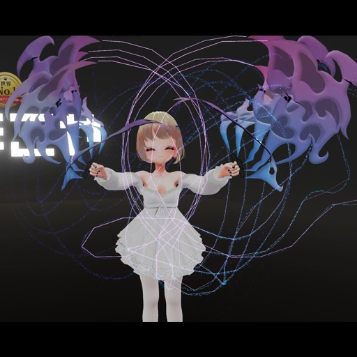 【VRC想定】羽扇子 / Wing Fan